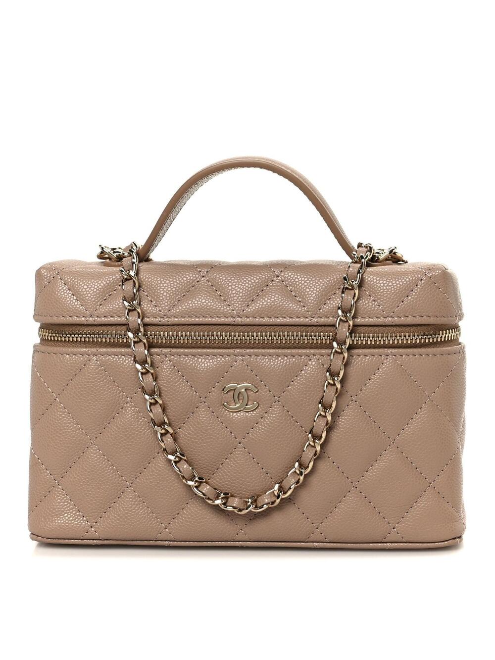 Chanel Caviar Quilted Top Handle Slim #334332C60B